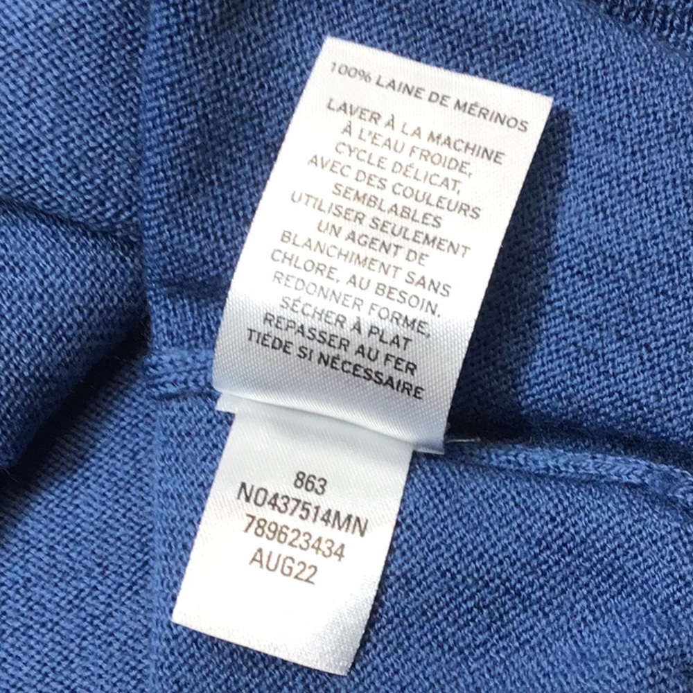 Nordstrom Washable Merino Wool Knit Sweater - Picture 6 of 7
